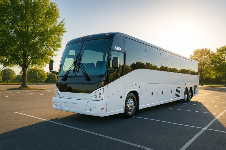 Irvington coach bus rental